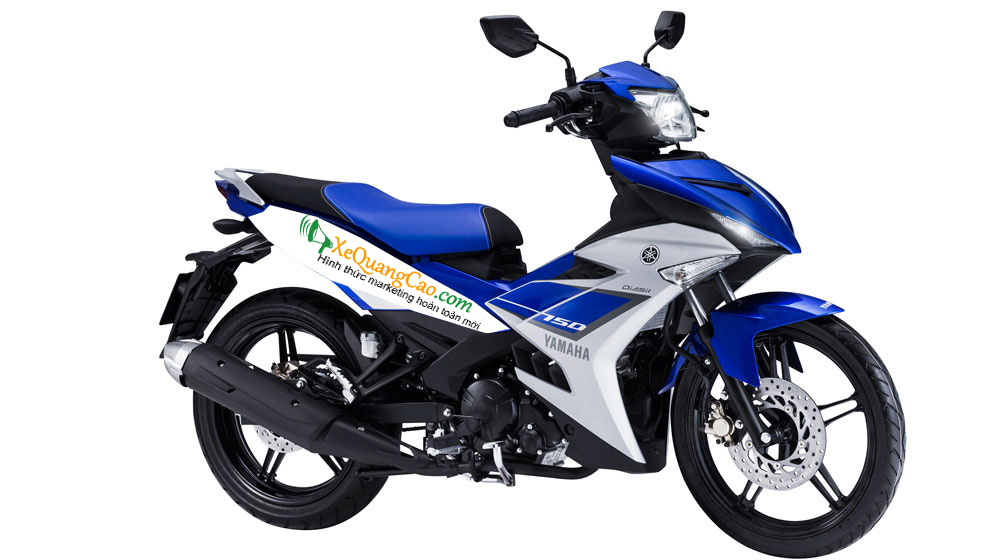 Yamaha Exciter 150 - Xe Quảng cáo - Hình thức quảng cáo trên xe